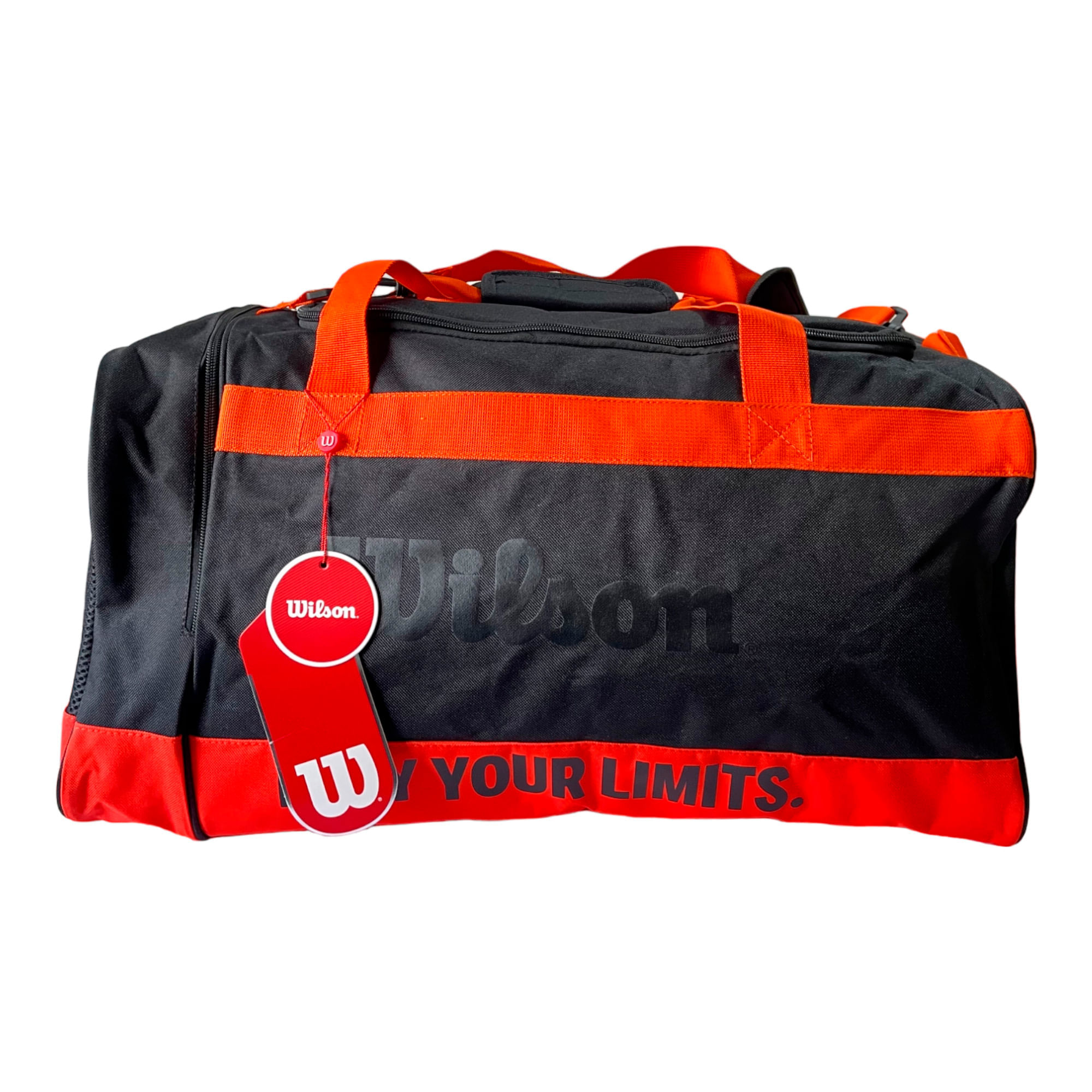 Bolso Deportivo Gym Entrenamiento Wilson Viaje Hombre Mujer Classic Naranja