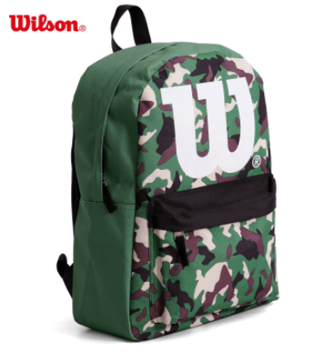 Morral Mochila Unisex Camo Escolar Universitario Wilson-Verde