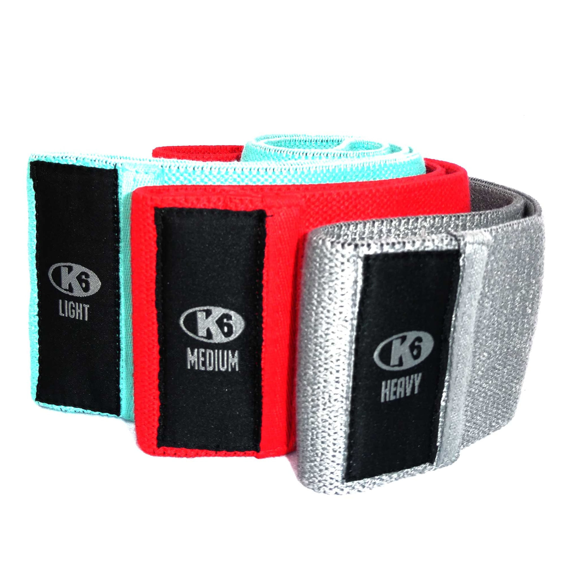 Set 3 Bandas Elásticas De Tela Entrenamiento Fuerza Crossfit