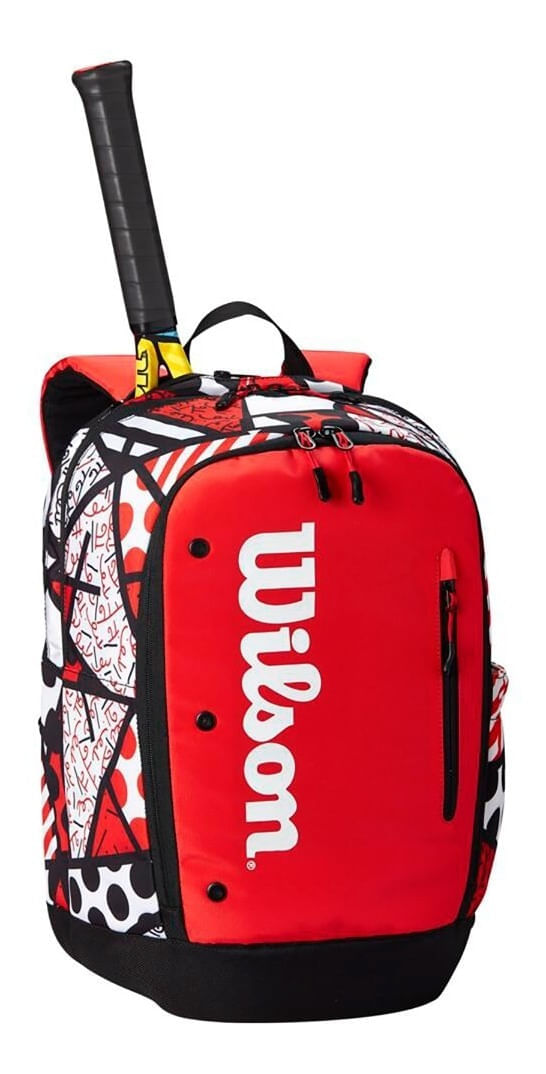 Morral Raquetero Thermobag Tenis Wilson Romero Backpack 2pk-Rojo