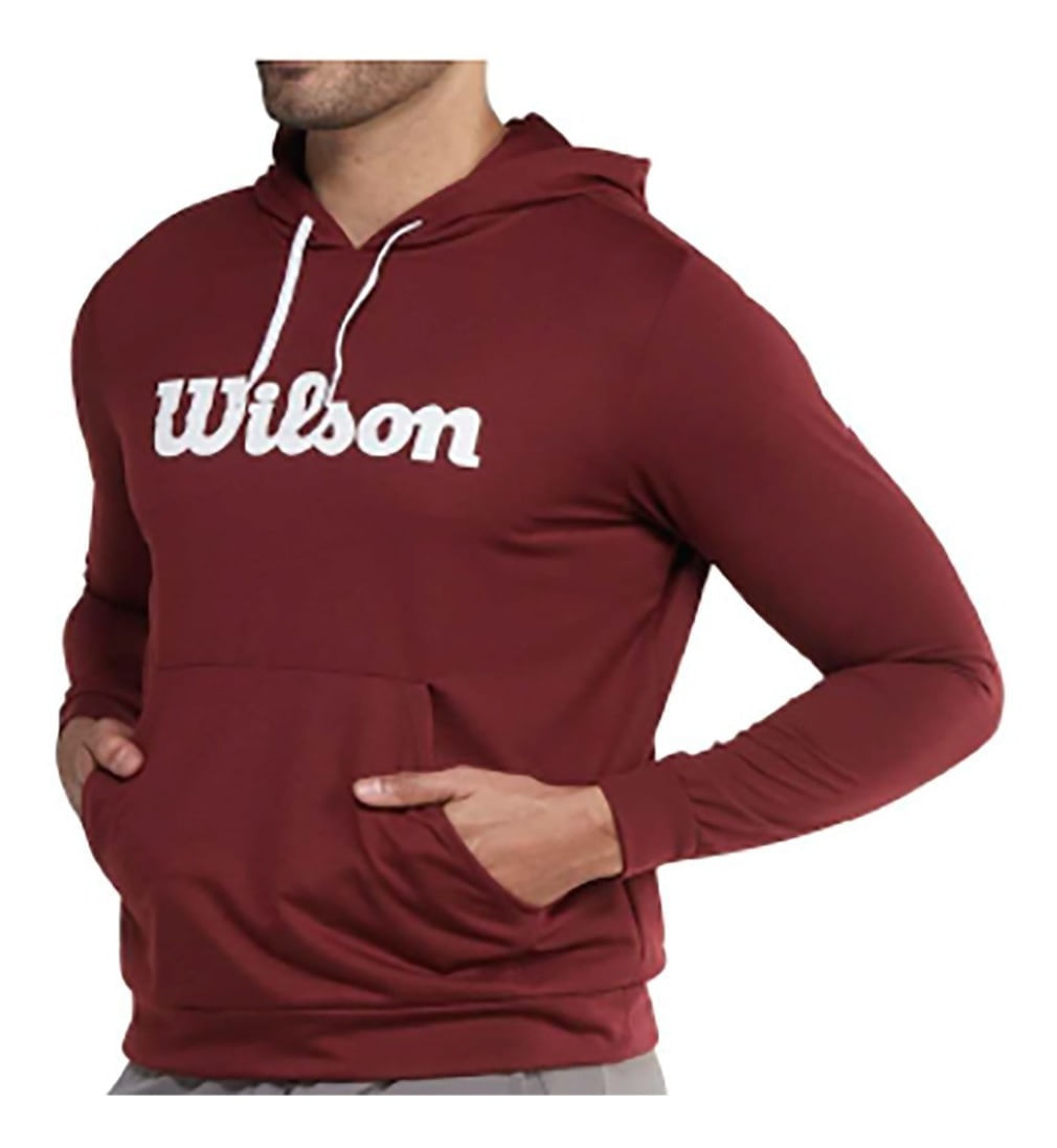 Buzo Buso Hombre Saco Deportivo Con Capucha Wilson Gym