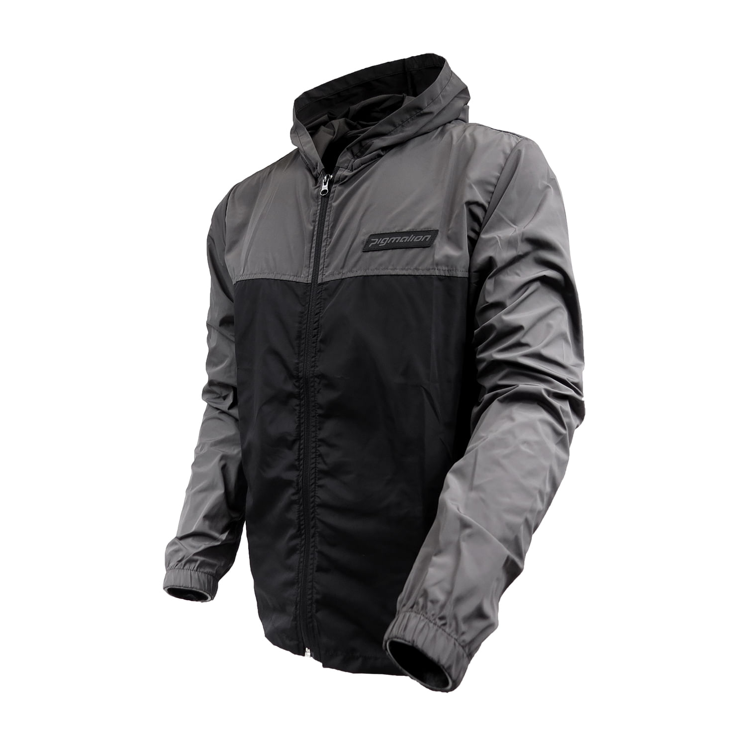 Cortavientos Para Moto o Bicicleta Gris-Negro