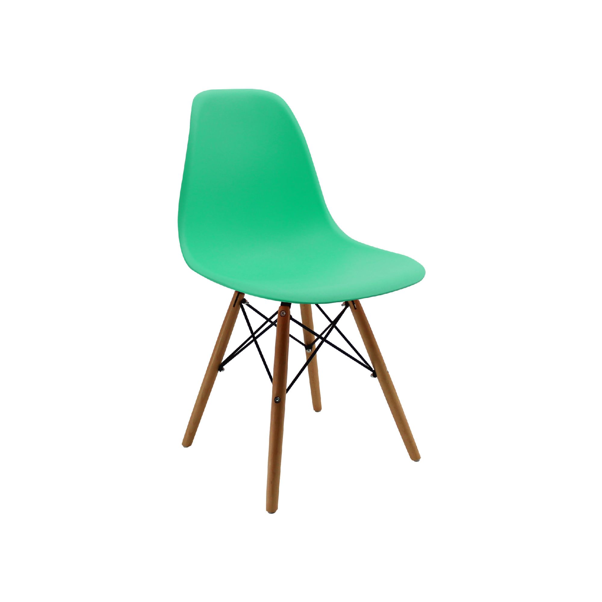 Silla 5CERO para comerdor, sala, restaurante Bertolini Color Verde Menta