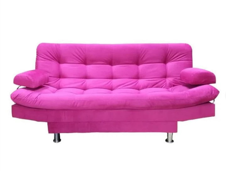 Sofá Cama E-madera Fucsia Grace