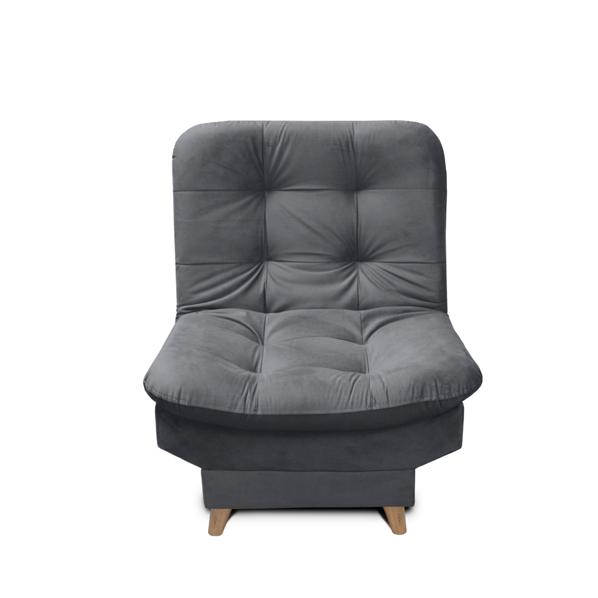Silla Clic Clac Fendik tela gris