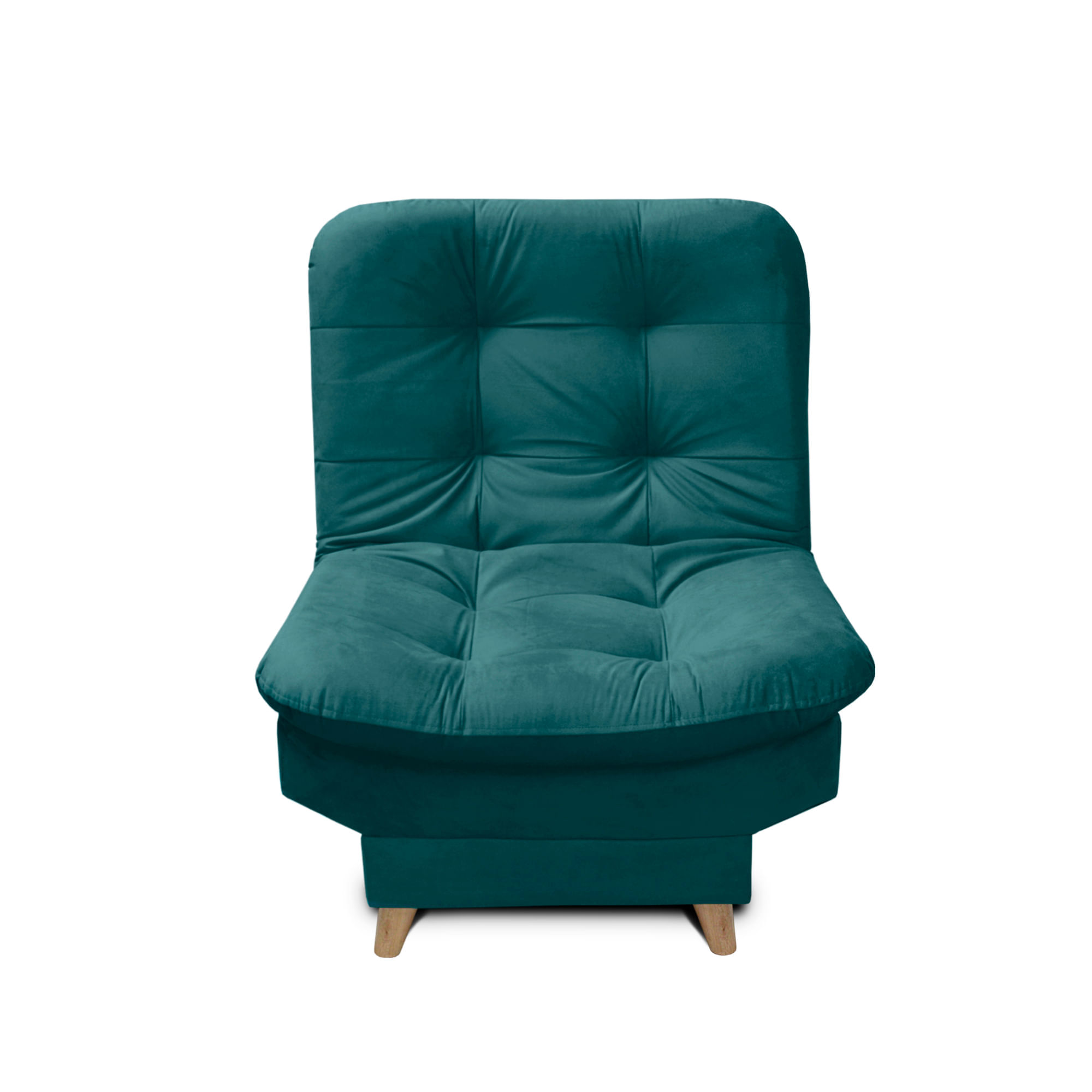 Silla Clic Clac Fendik tela turquesa
