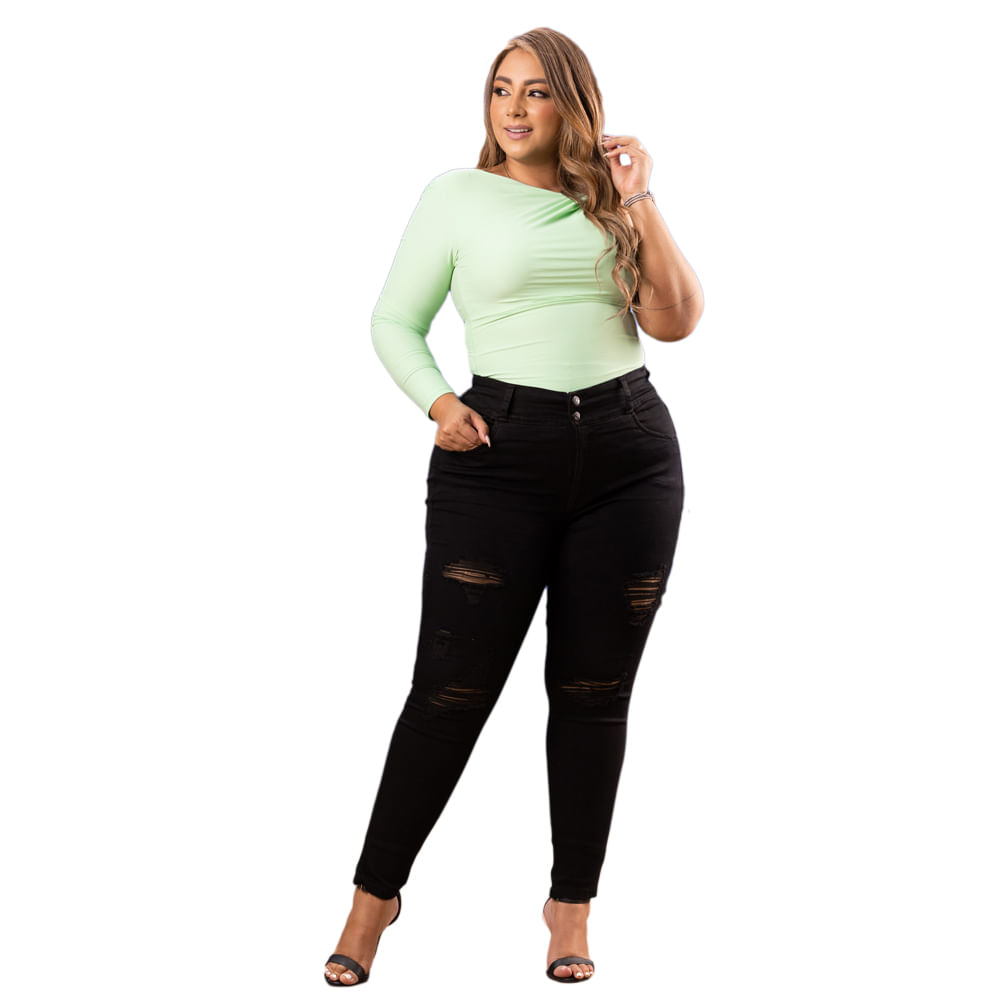 JEAN FARICHI MUJER 7763 NEGRO