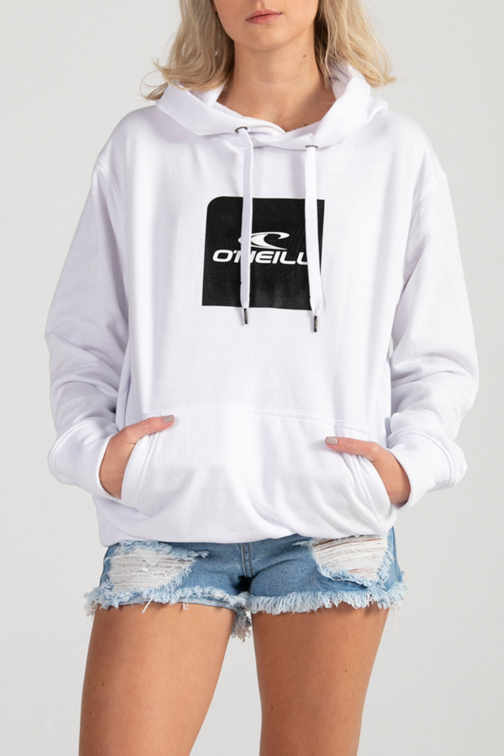 Buzo Hoodie Cube Mujer