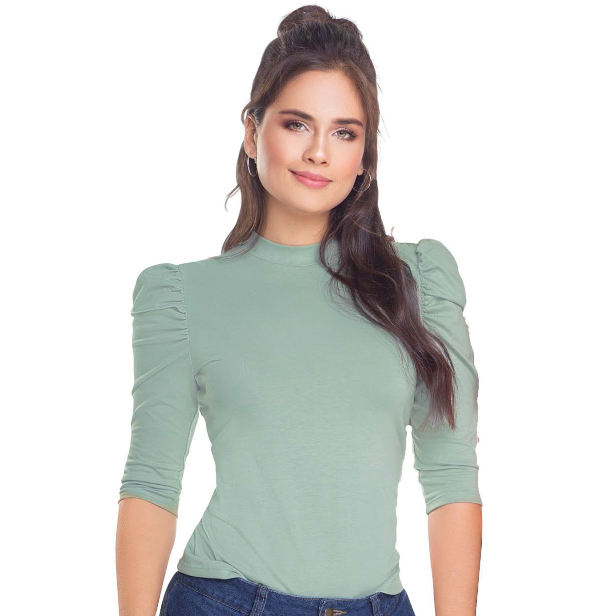 Blusa Para Mujer Verde Oliva Atypical