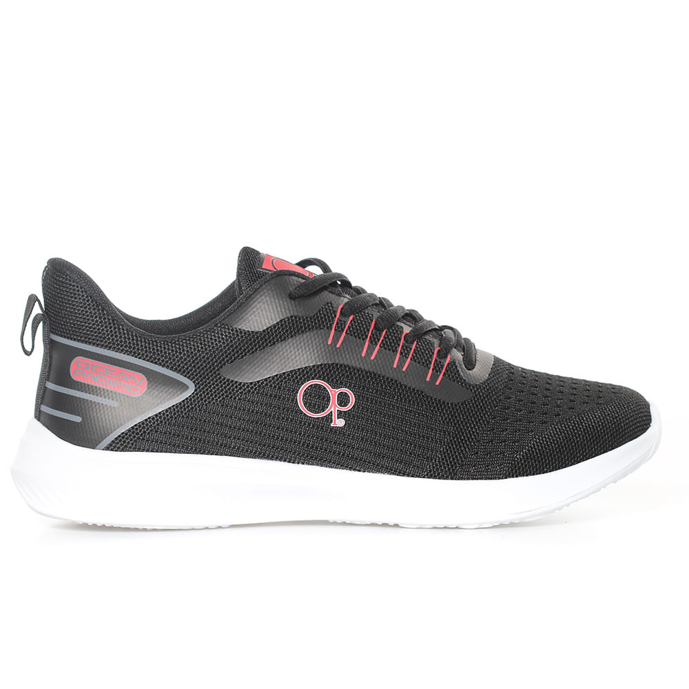 TENIS CASUAL OP WAGNER-H1 NEGRO