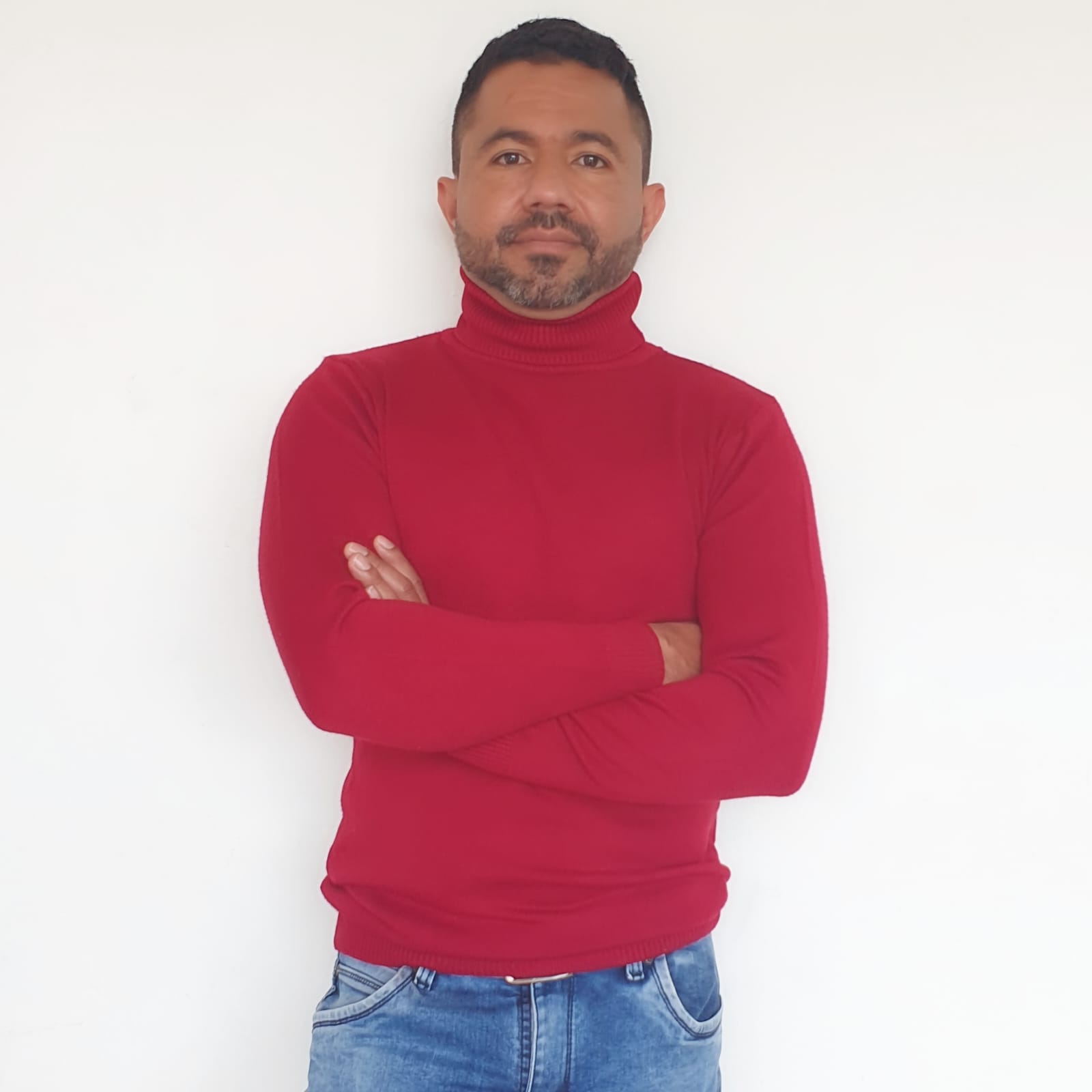 Buzo para Hombre GO PLK Cuello Tortuga Vinotinto Tejido en Hilo