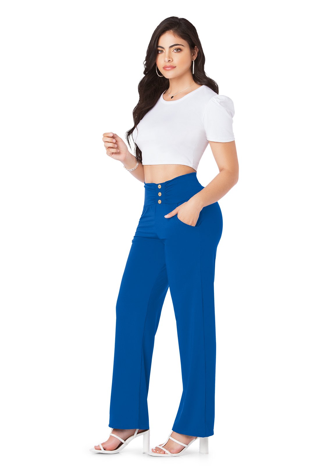 CROP TOP ADULTO BLANCO MP 96189