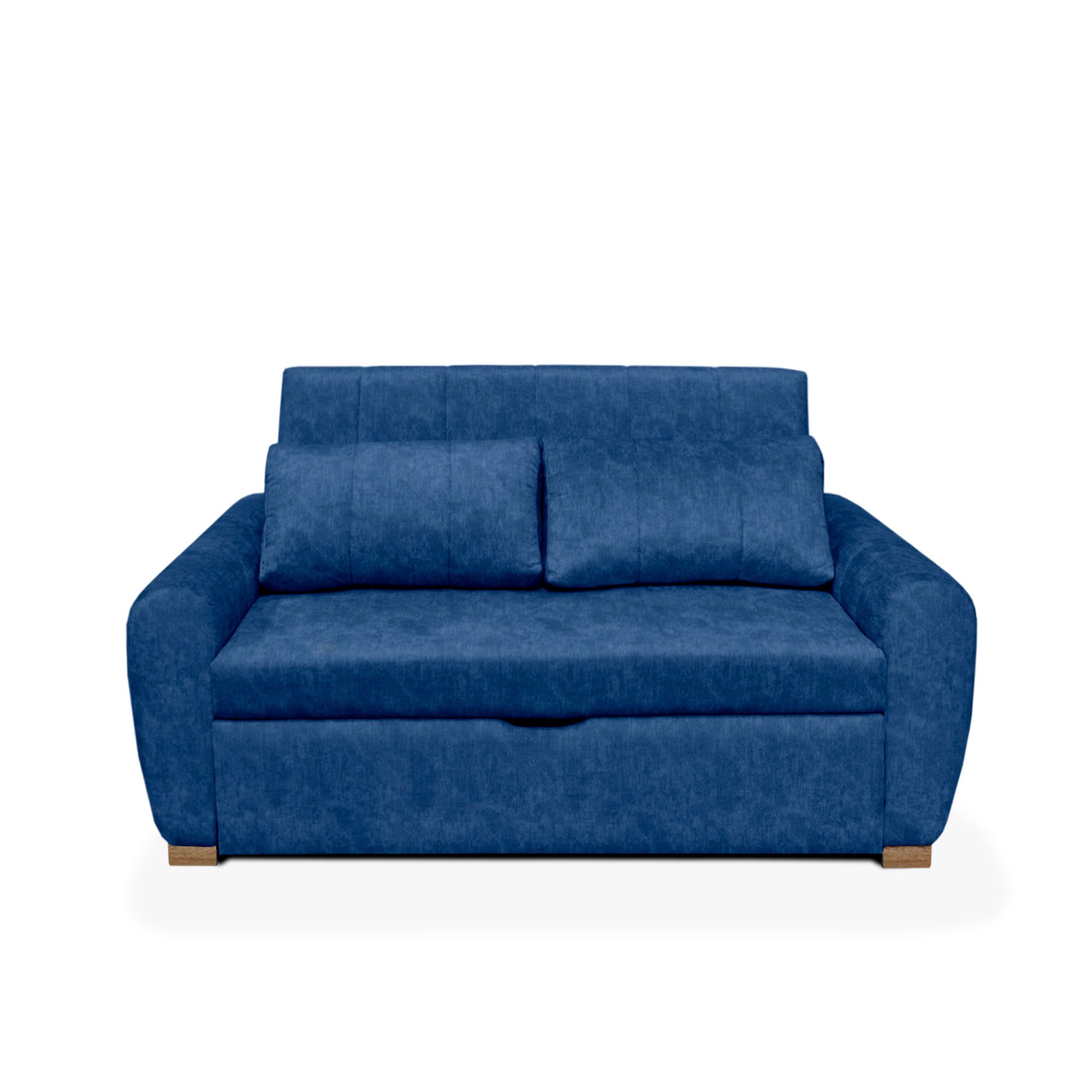 Sofacama Fontana Multifuncional Tela azul