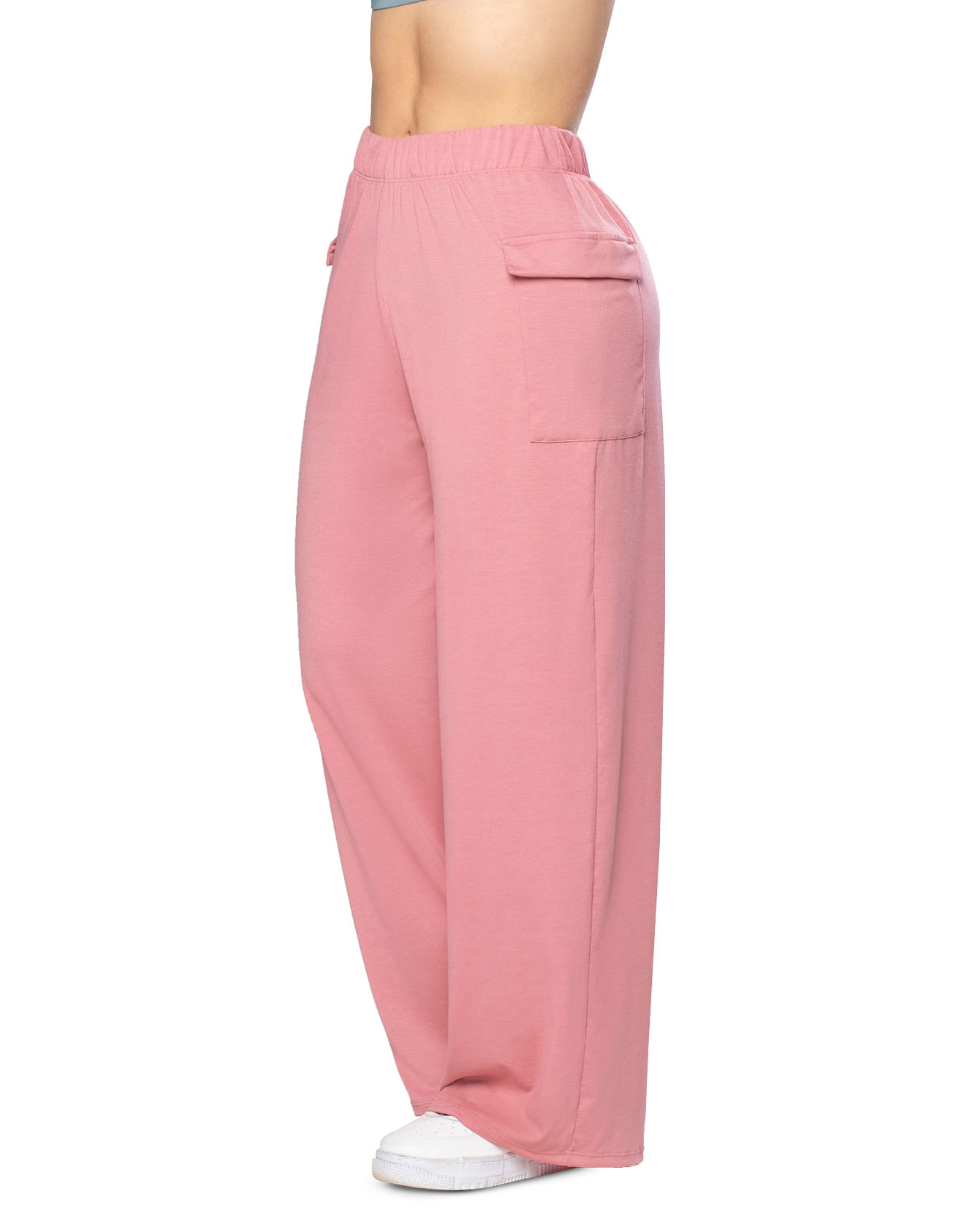 Pantalón Sudadera Mujer Rosa Mp 7338