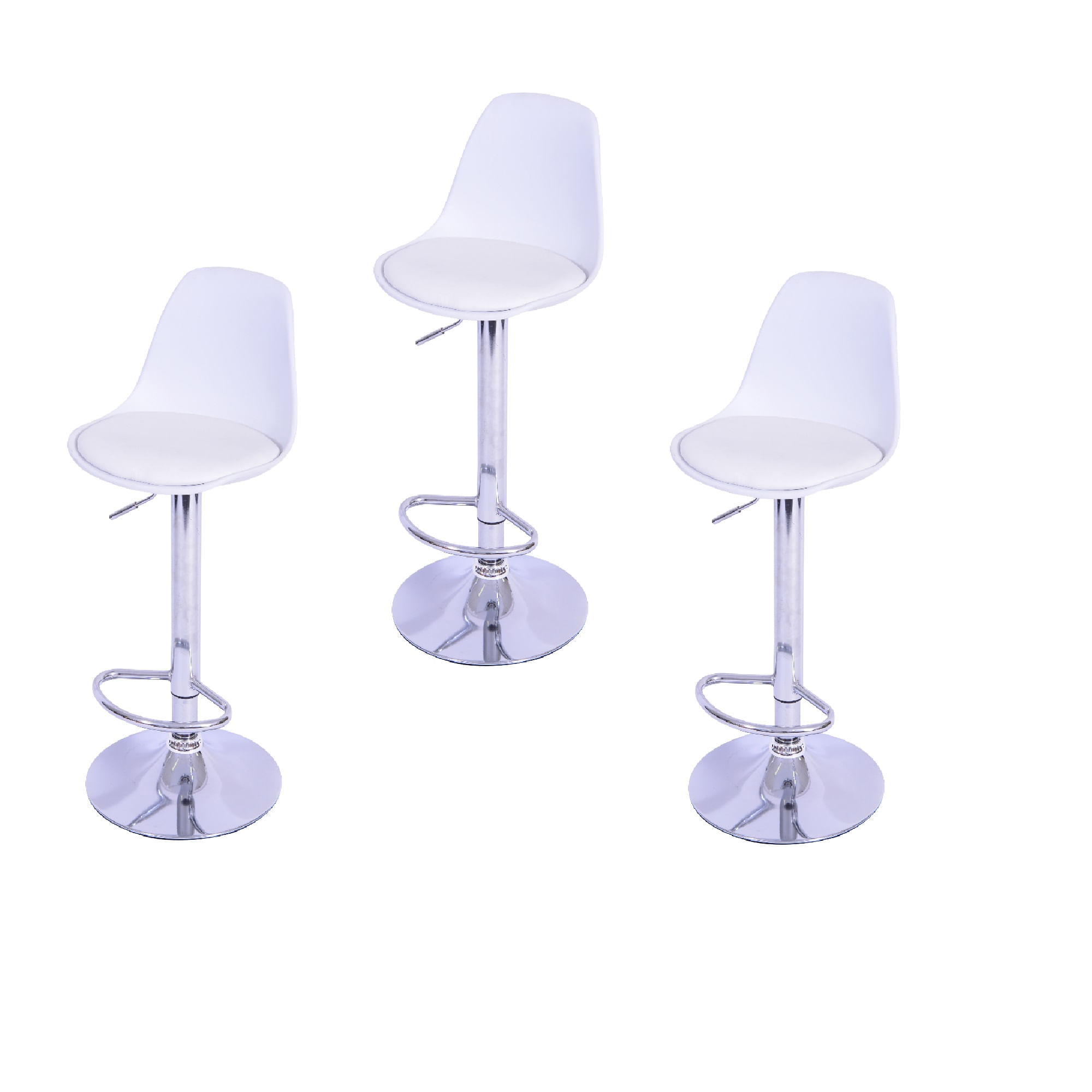 Kit x3 Sillas Boxbit Joly Tipo Bar
