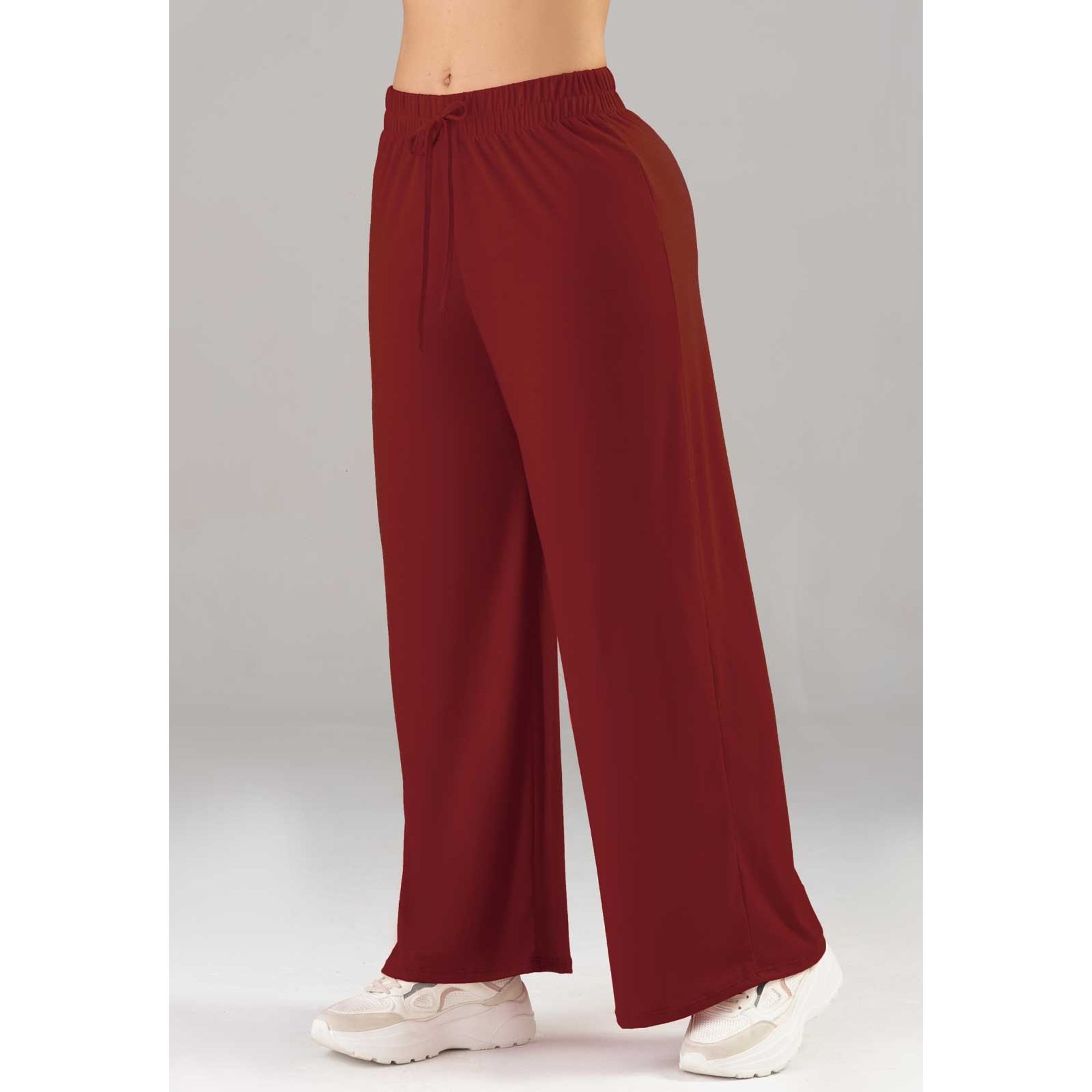 Pantalón Sudadera Mujer Rojo Mp 8618