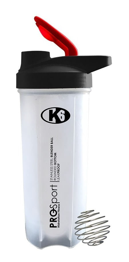Shaker Vaso Mezclador Pro Sport K6 700 Ml Blanco