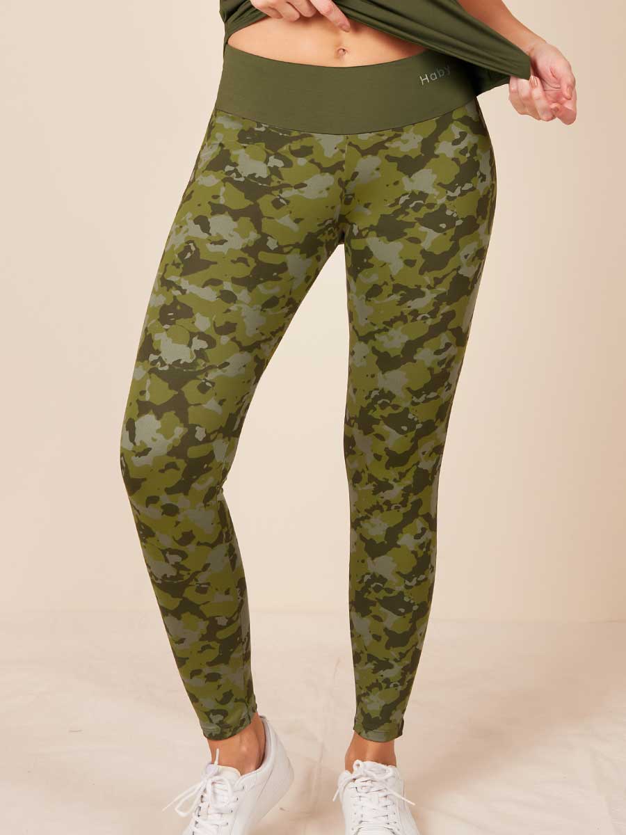 Leggins Deportivo Verde Militar