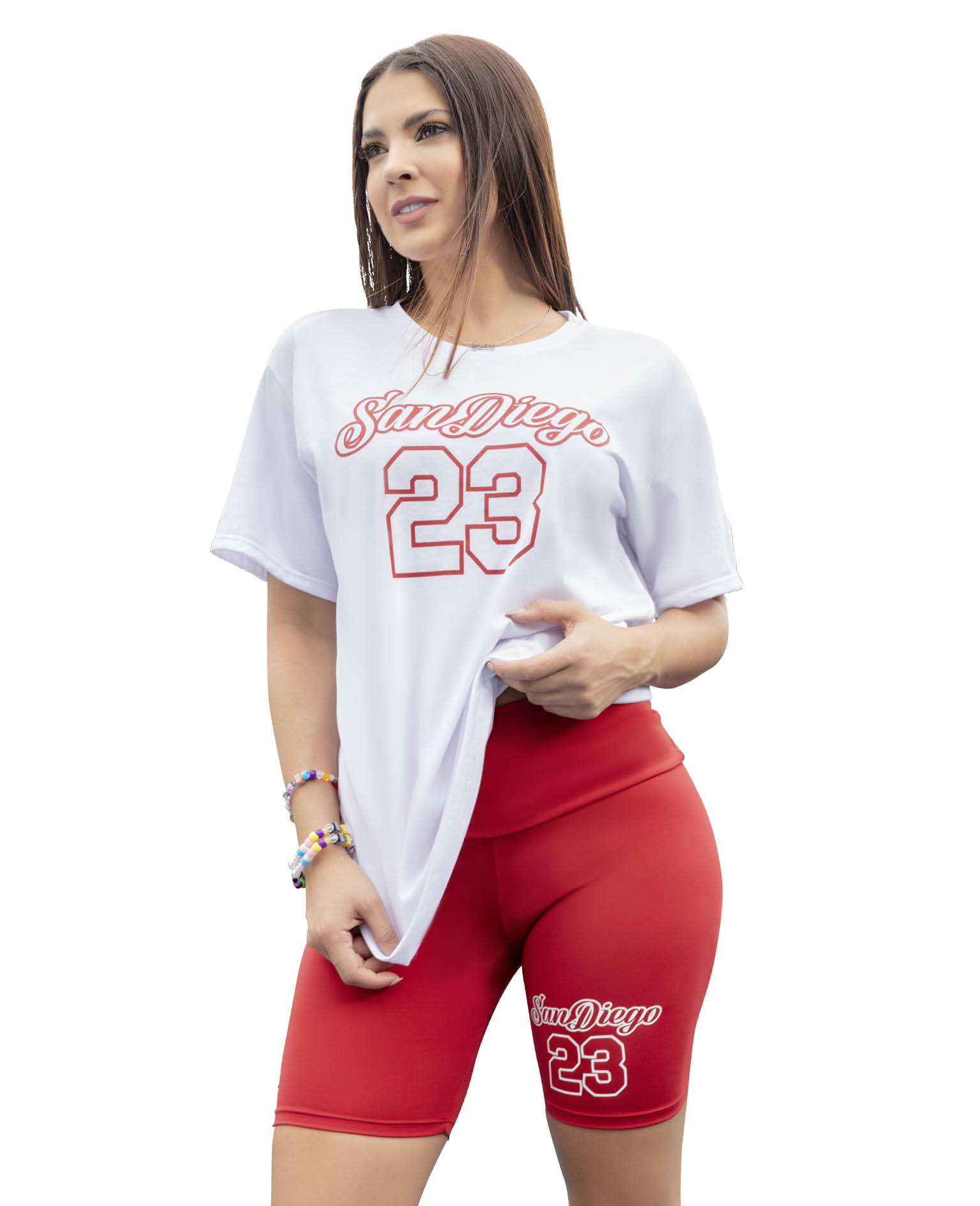 Conjunto Mujer Rojo Atypical 5887