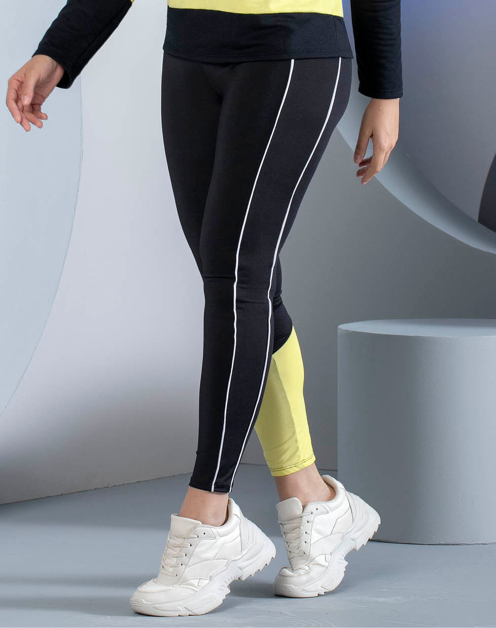 Legging Mujer Negro Mp 9597