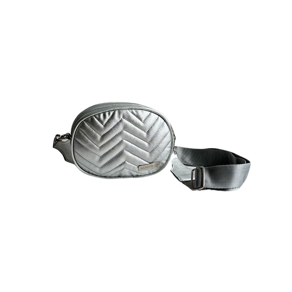 Riñonera Tea Plateado
