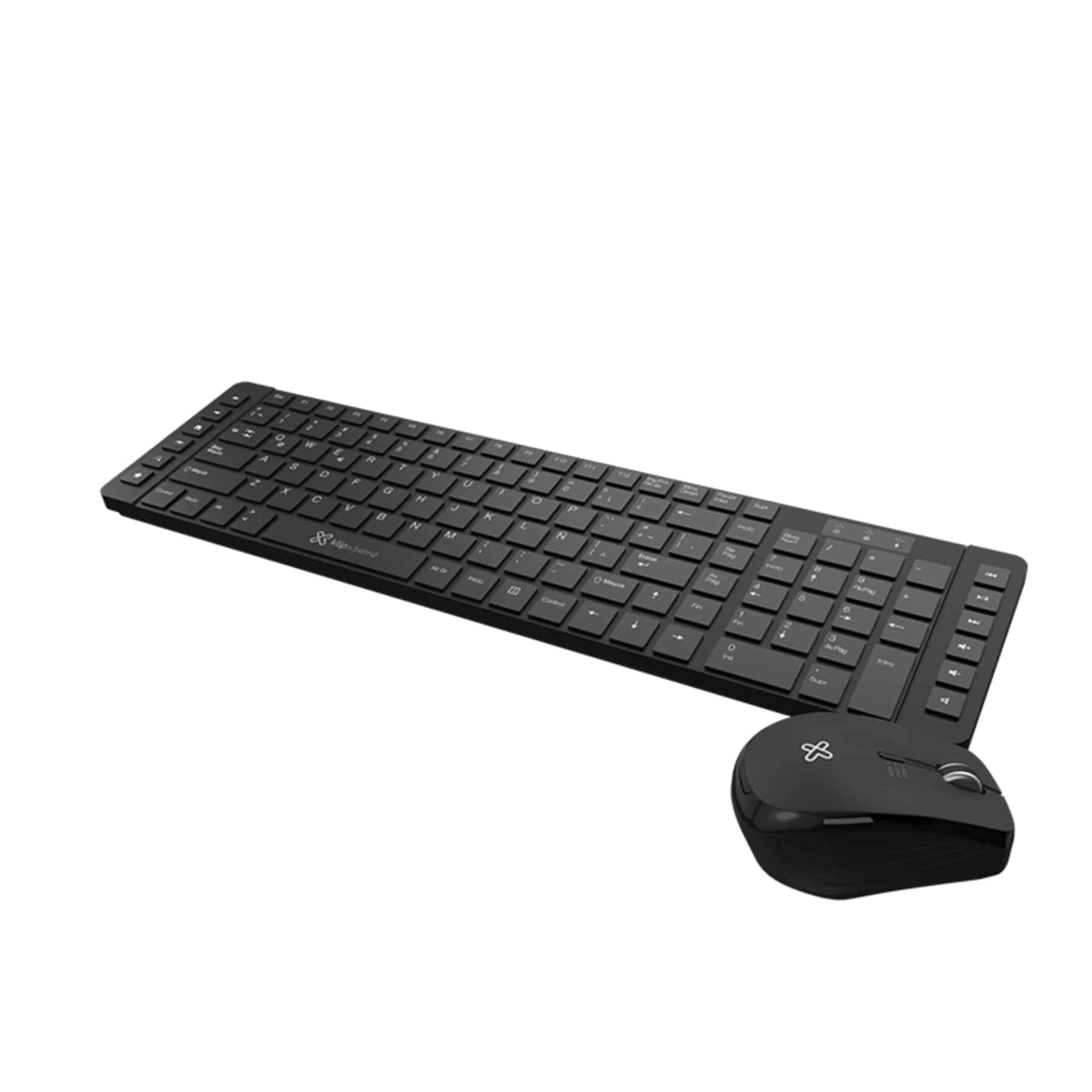 Set Teclado y Mouse Klip Xtreme 2.4 GHz negro KCK-270S