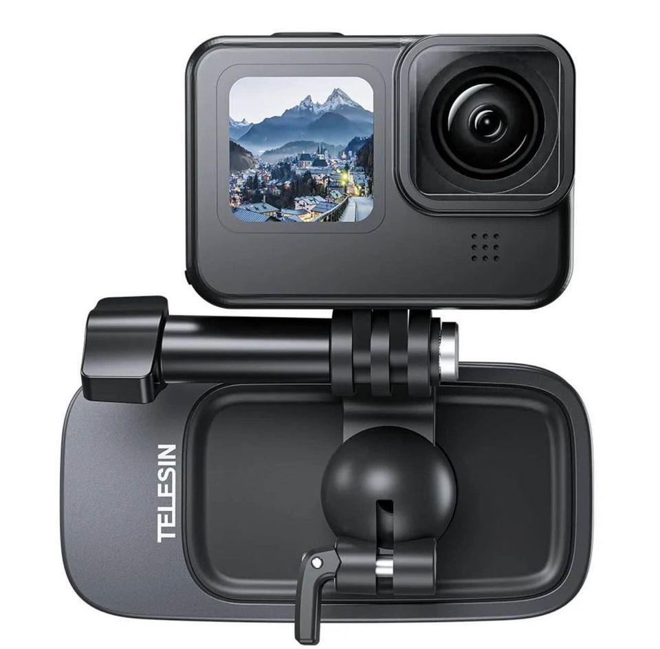Clip Pinza magnético para cámaras de acción Gopro o Insta360