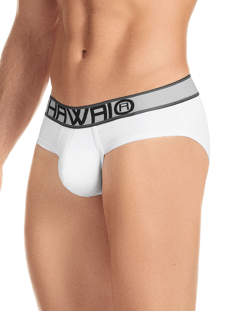 Hip Brief en Microfibra Blanco