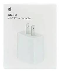 Cargador Cabezote Original De Apple  20W Blanco