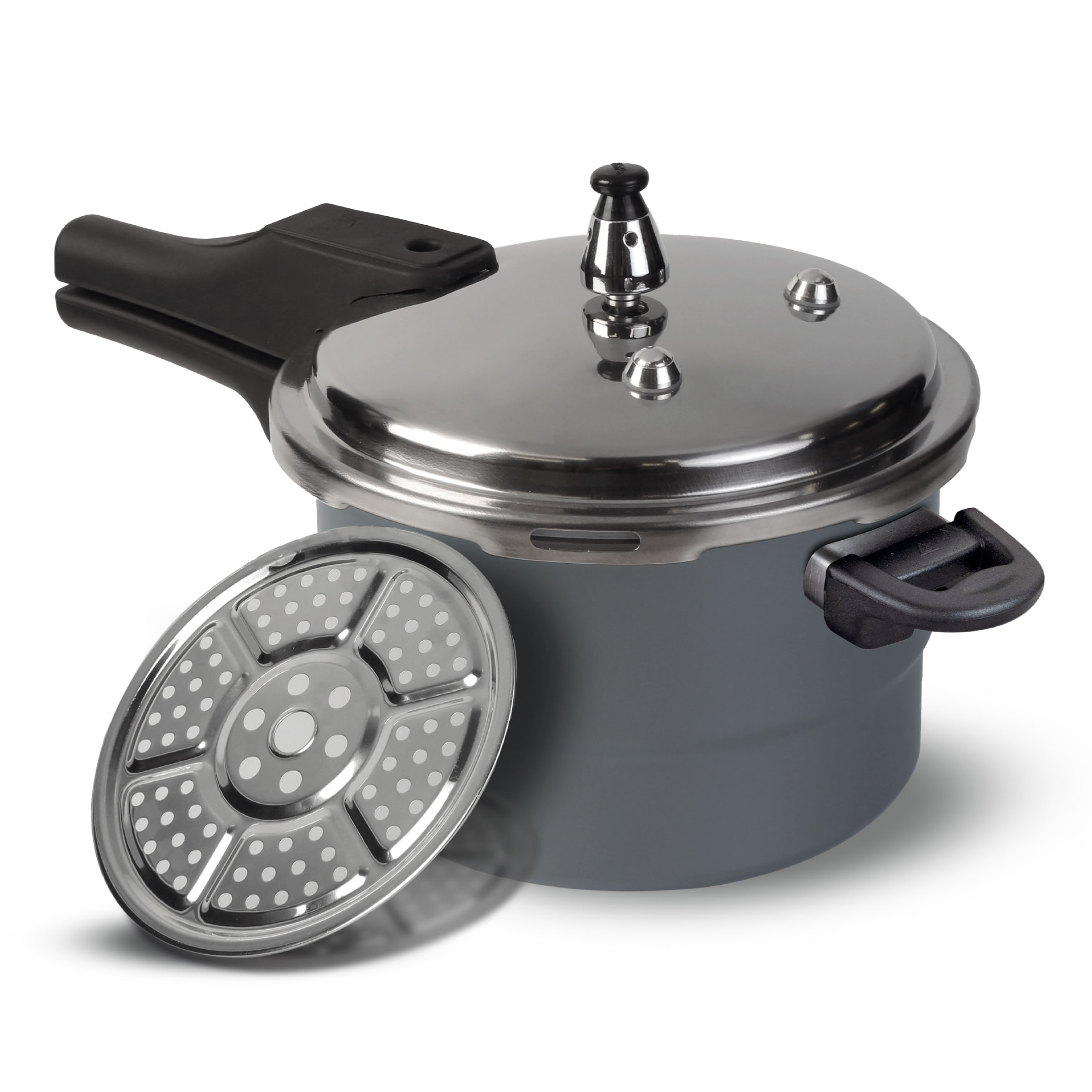 Olla A Presion 5,6lt Anodizado Home Elements