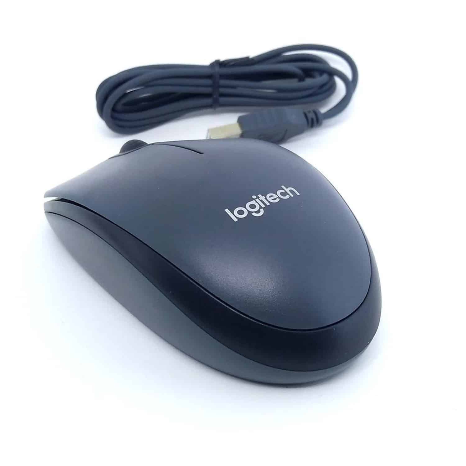 Mouse alámbrico M90 Logitech conexión USB