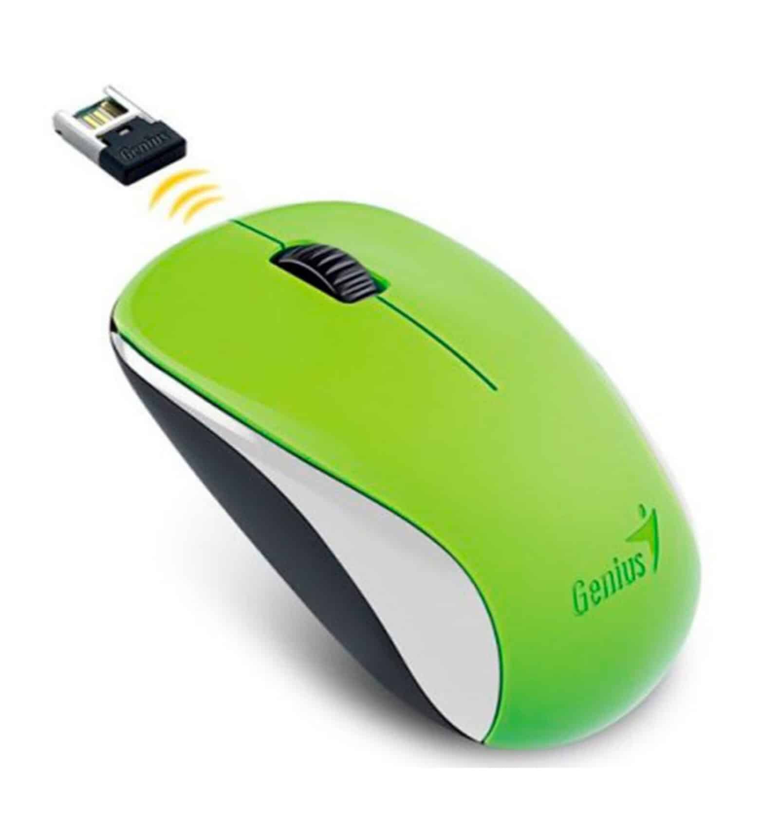 Mouse Inalámbrico NX-7010 2.4 GHz Genius Verde