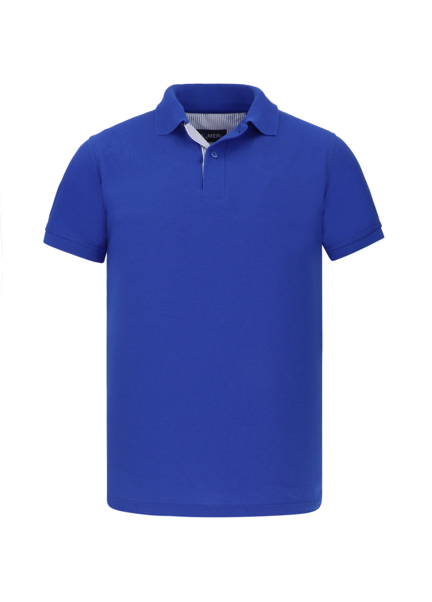 Camiseta tipo polo para hombre Hamer azul rey