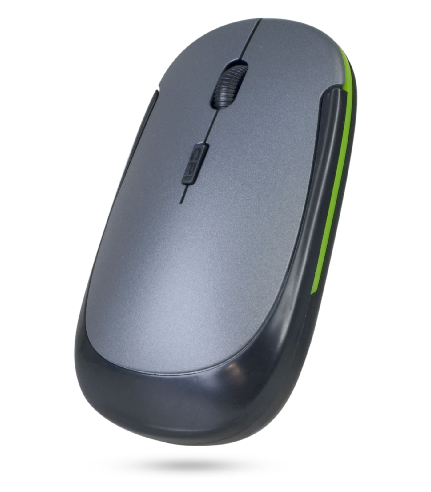Mouse Liviano 4D Plano Gris