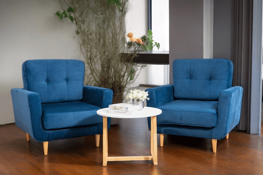Combo de Sillón 1 Puesto Azul