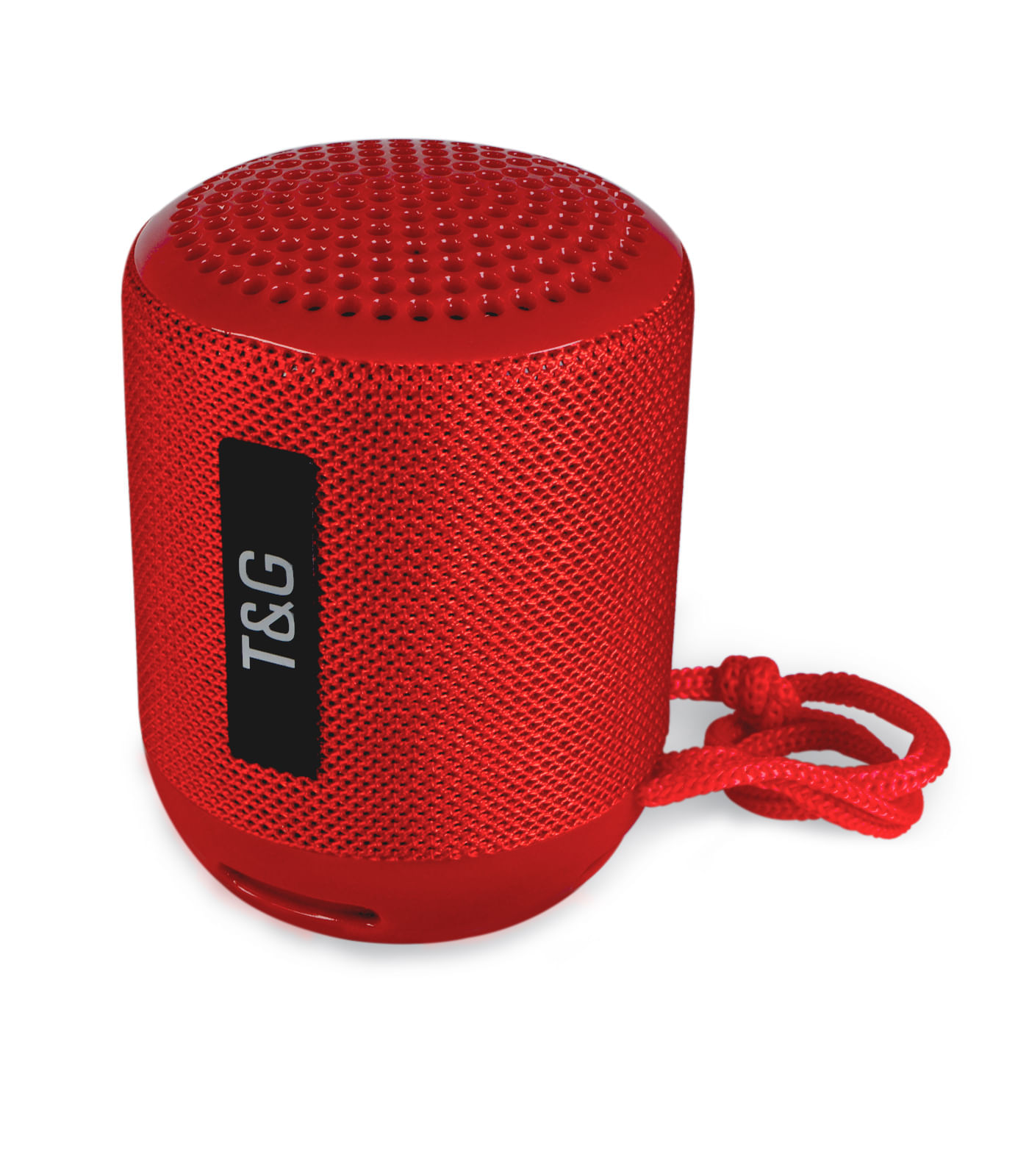 Parlante Portatil Recargable Bluetooth Con Radio Fm TG- 129 Rojo
