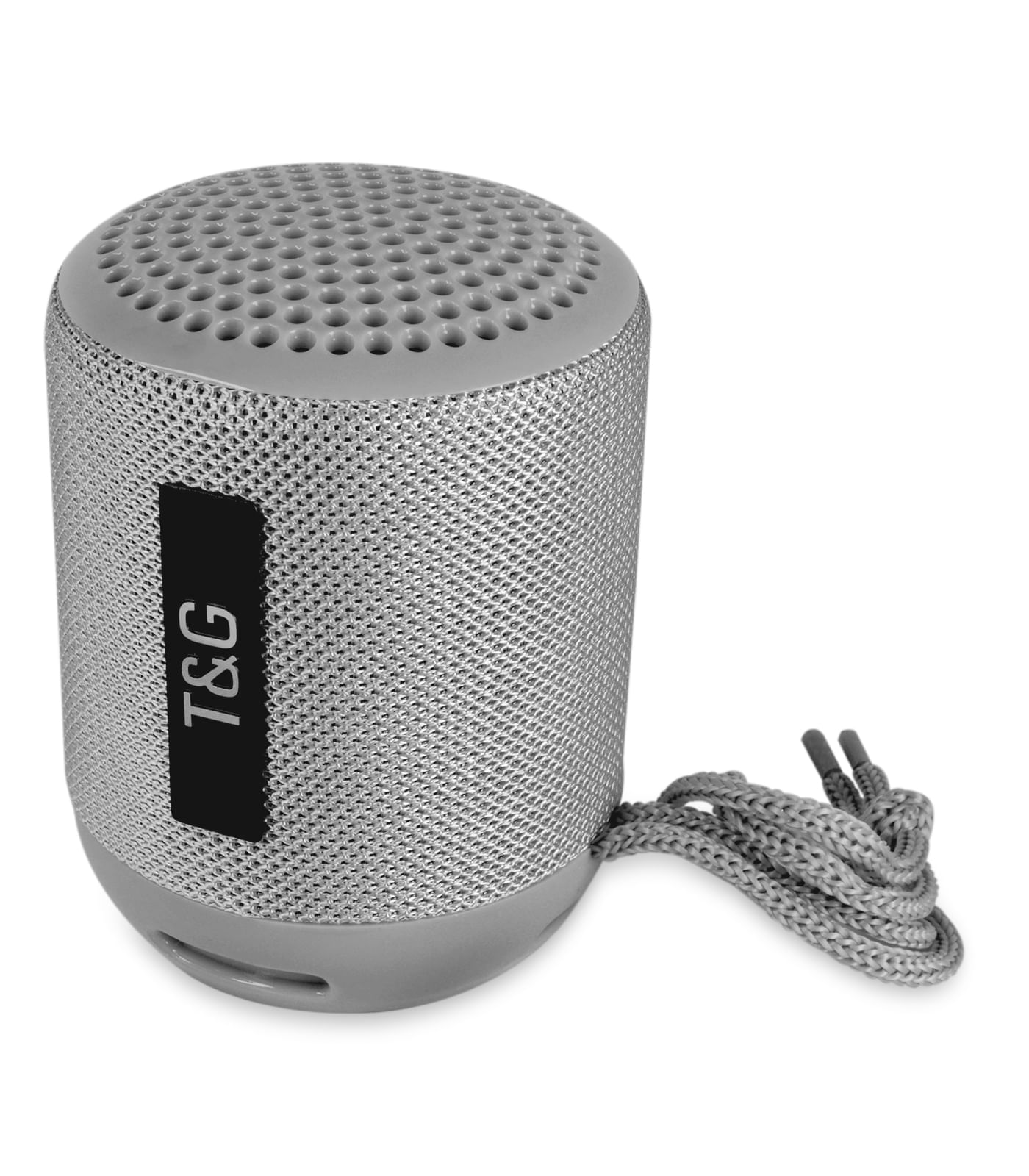 Parlante Portatil Recargable Bluetooth Con Radio Fm TG- 129 Gris