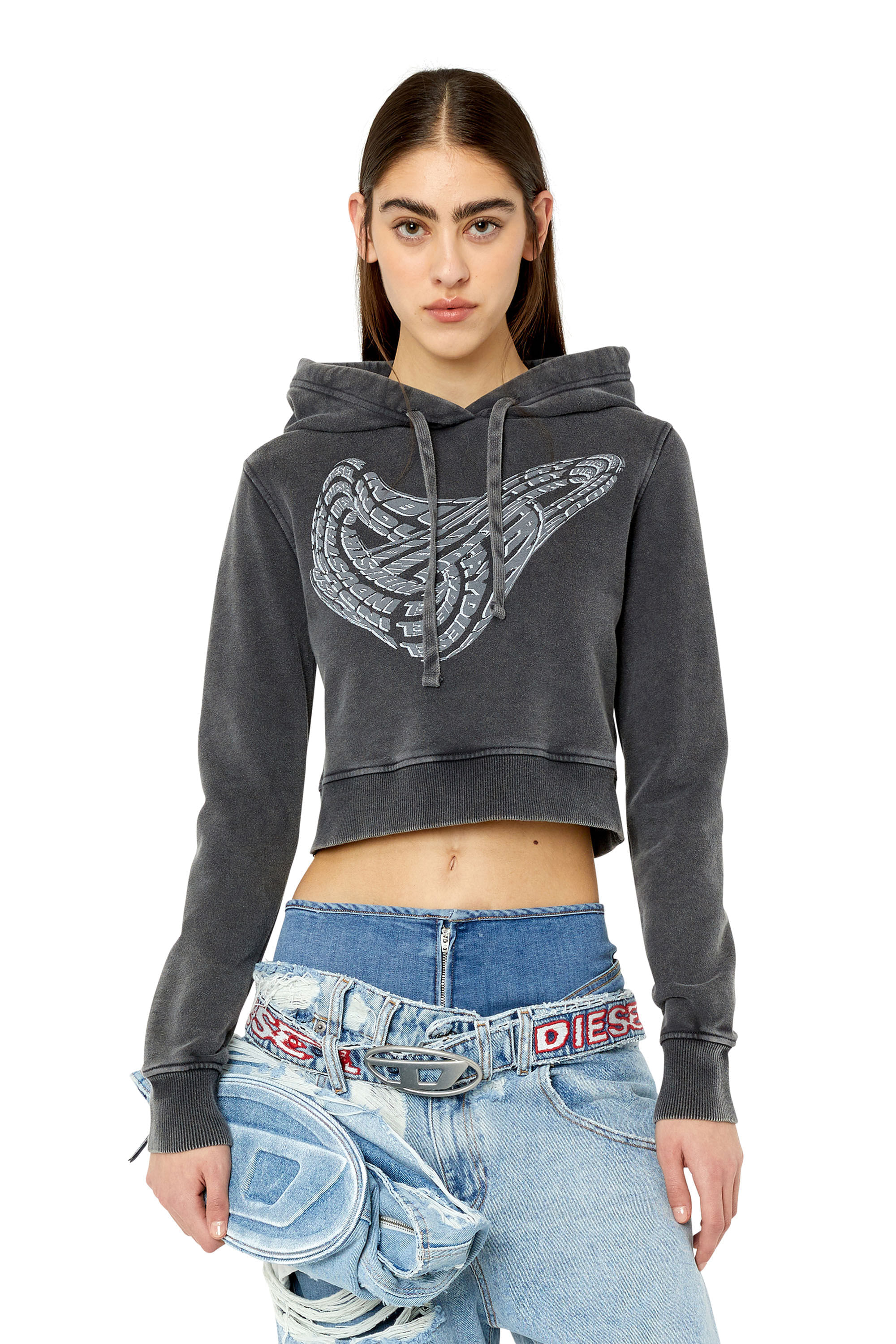 Buzo Hoodie Cerrado Para Mujer F Slimmy Hood G1