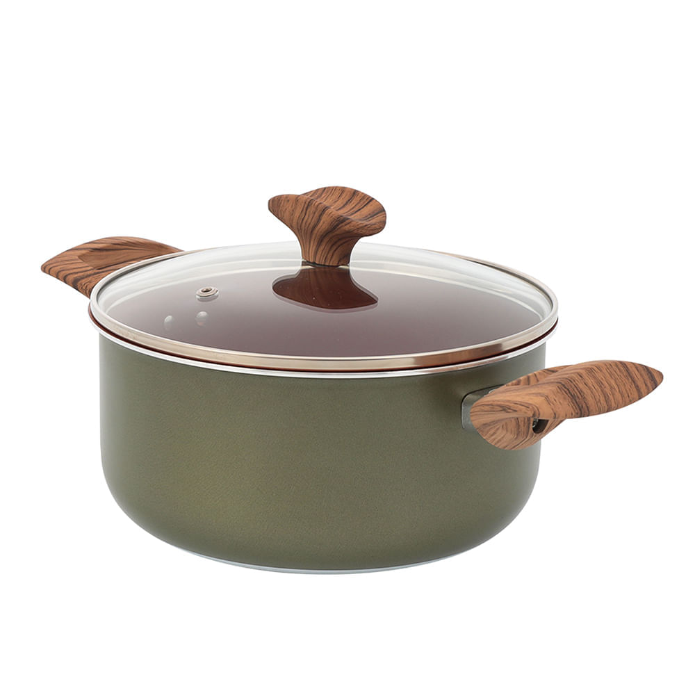 OLLA CUARZO  + TAPA DE VIDRIO