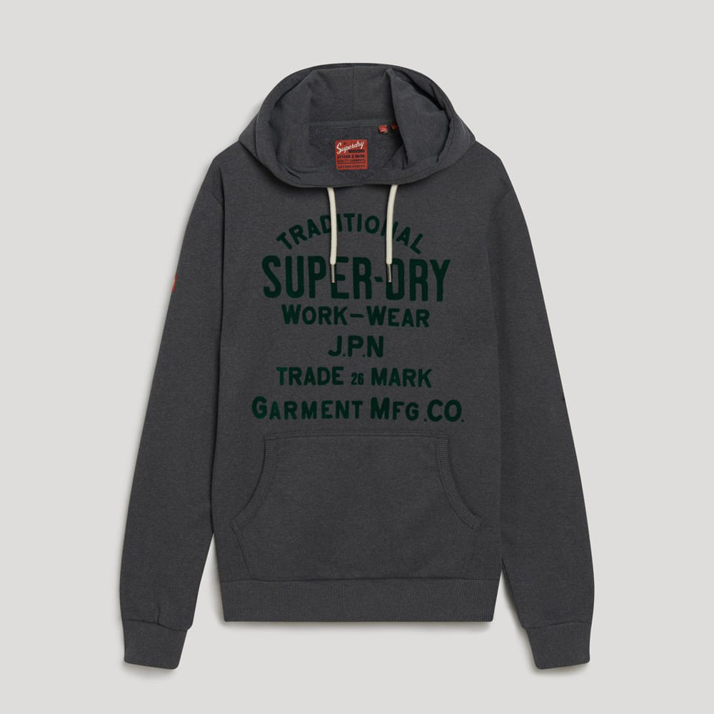 Buzo Cerrado Para Hombre Workwear Flock Superdry