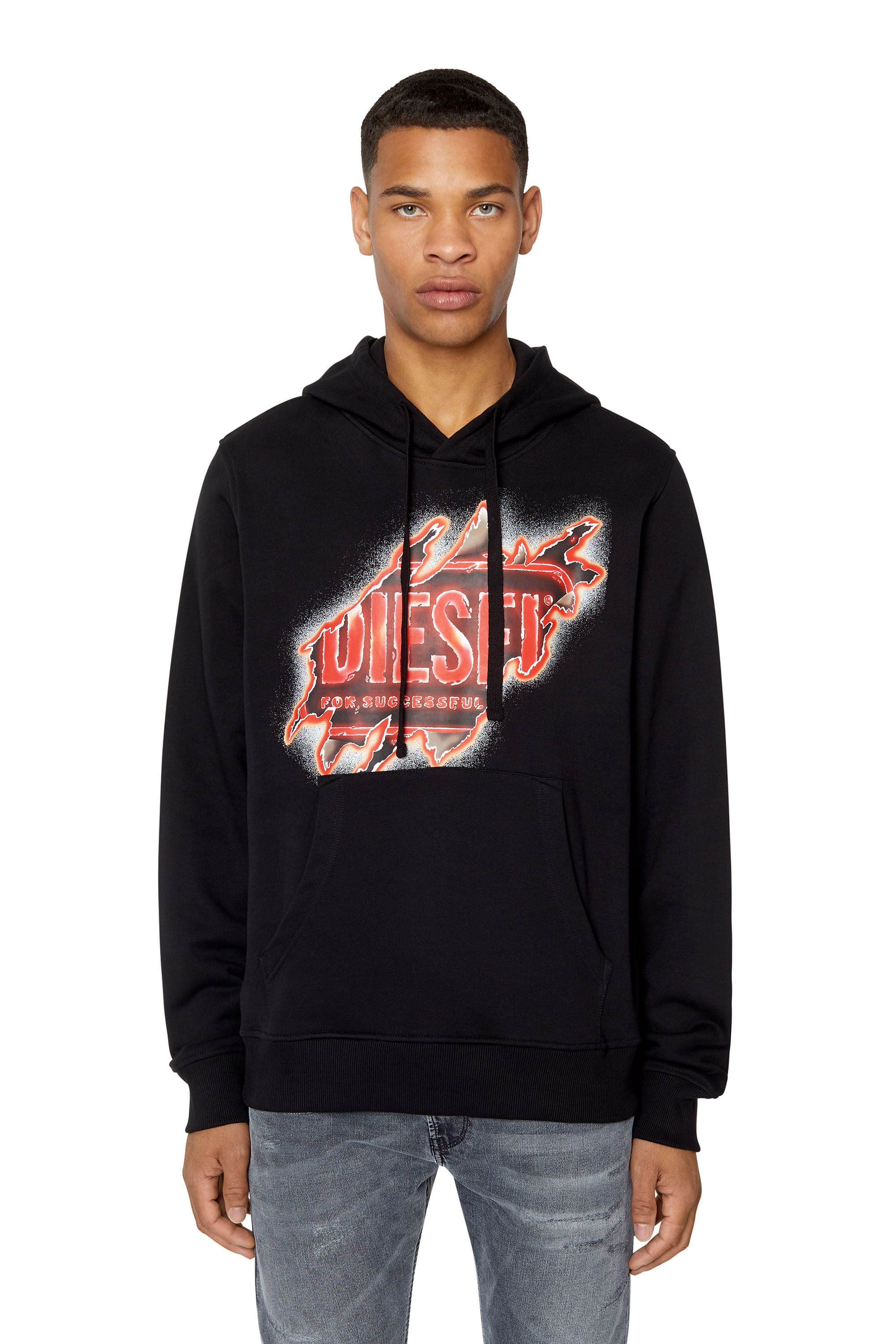 Buzo Hoodie Cerrado Para Hombre S Ginn Hood E8