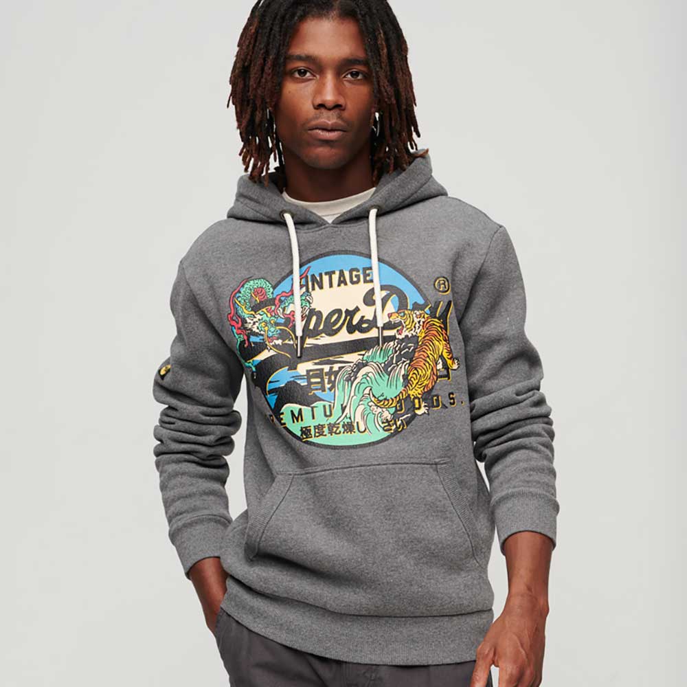 Buzo Cerrado Para Hombre Japanese Graphic Superdry