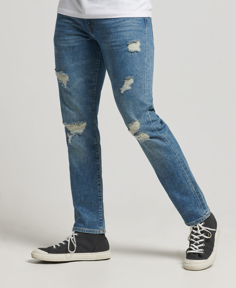 Jean Stretch Para Hombre Slim Superdry