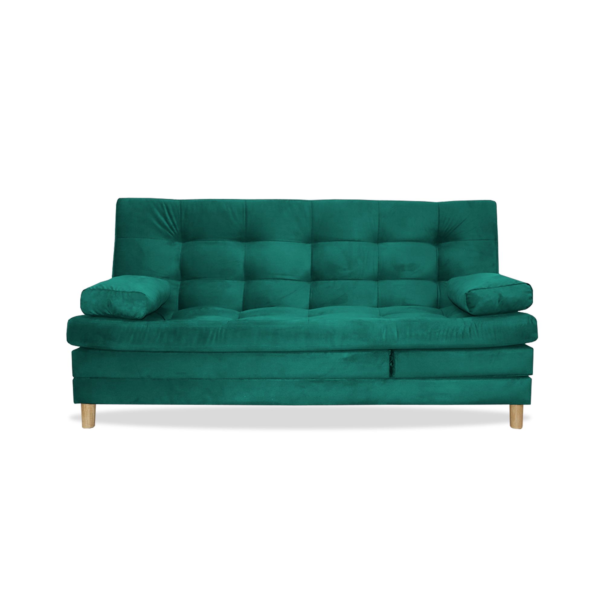 Sofacama Bieri cinco posiciones Verde
