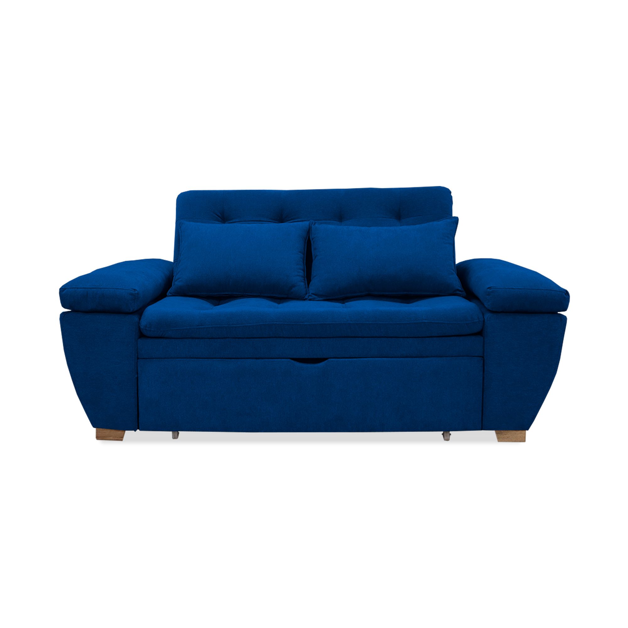 Sofacama Tobler Azul Petróleo