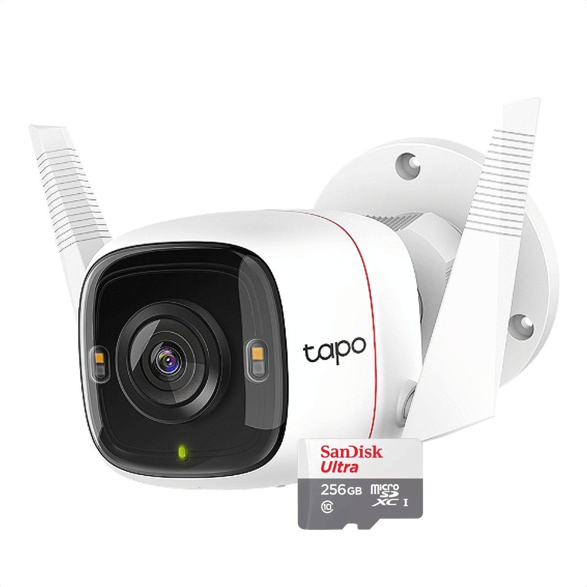 Cámara IP Wifi Exterior Tp-link Tapo C320WS + Micro SD 256 GB