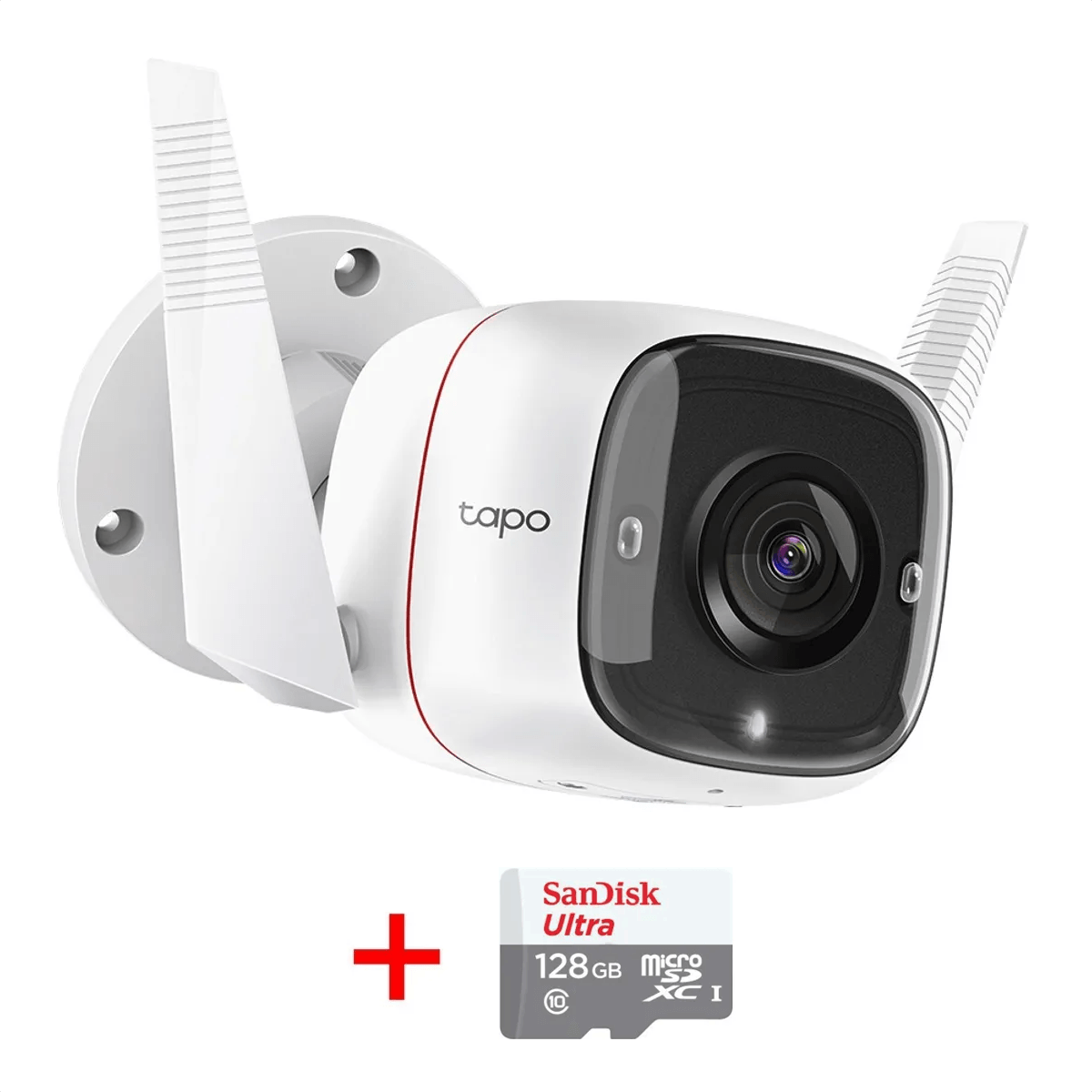 Cámara IP Wifi Exterior Tp-link Tapo C310 + Micro SD 128 GB