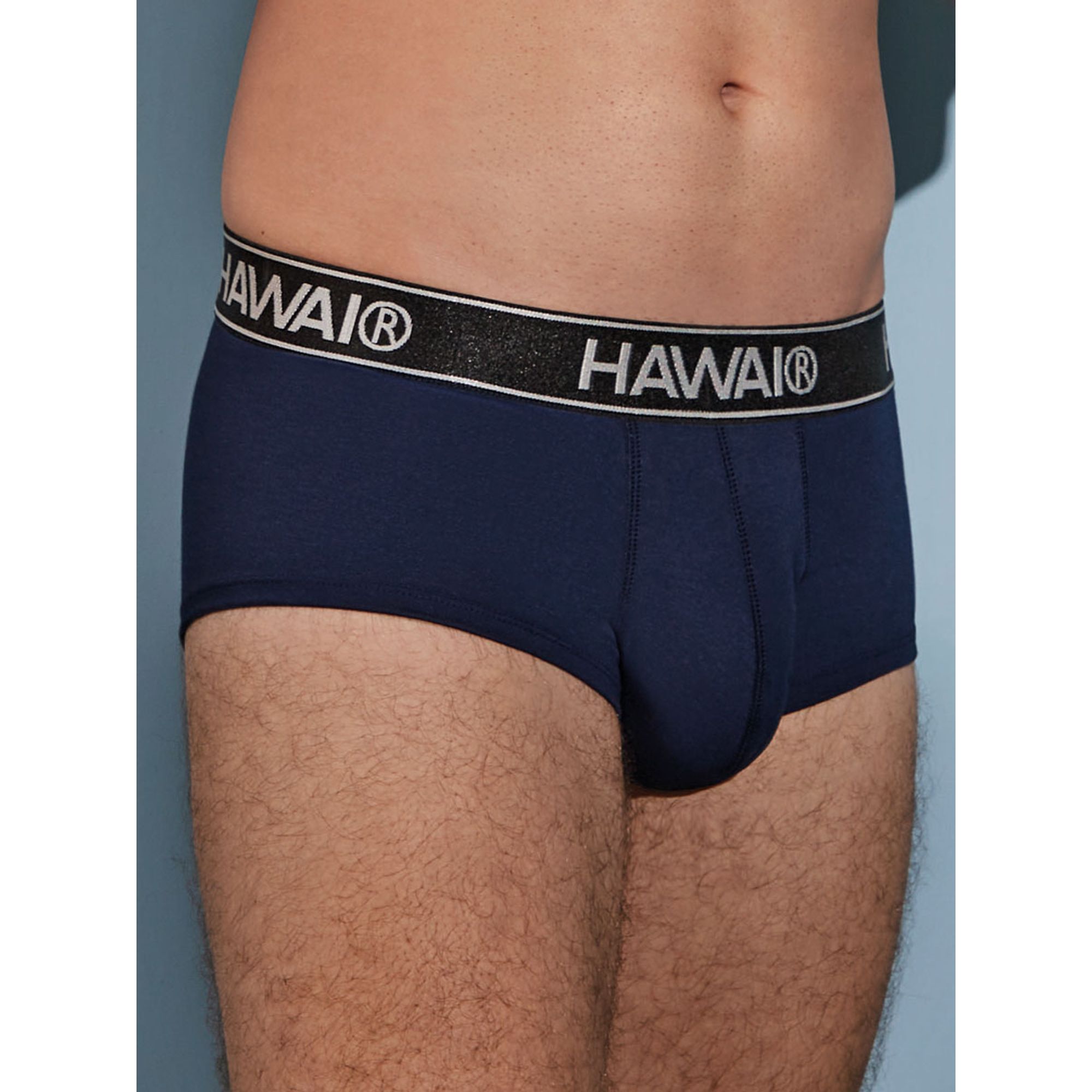 Bóxer Brief en Algodón Azul Oscuro