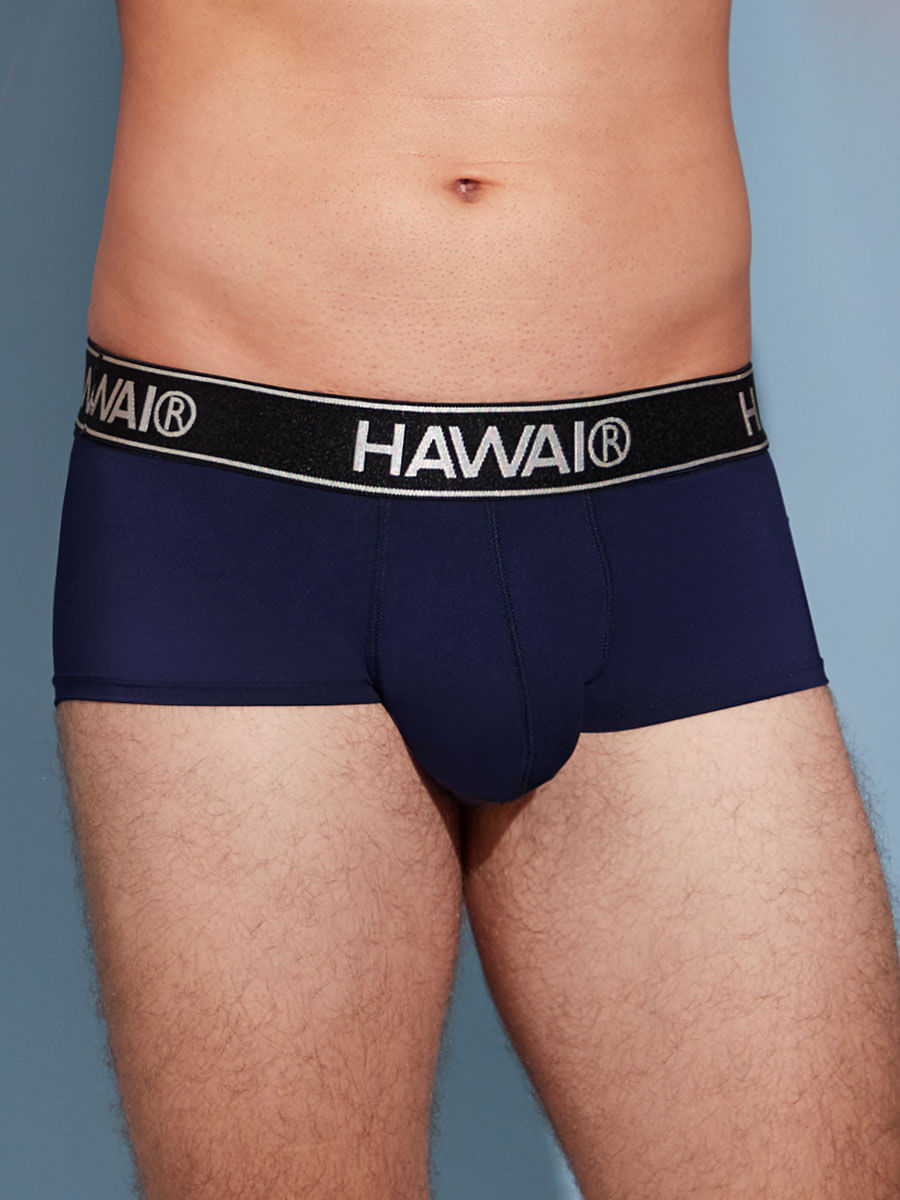 Bóxer Brief en Microfibra Azul Oscuro