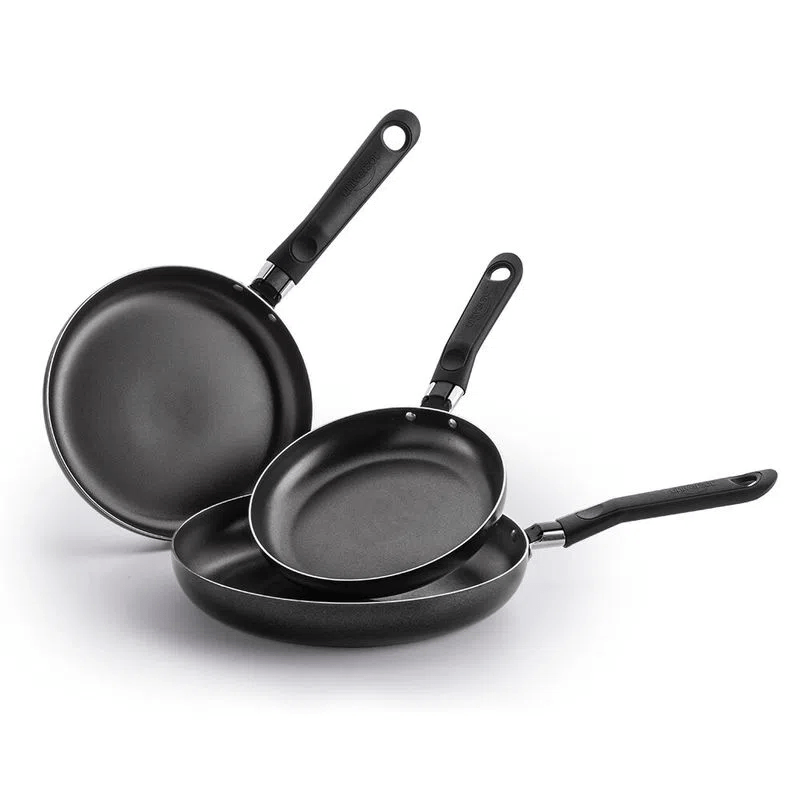 Set Sarten x 3 Unidades Universal Negro